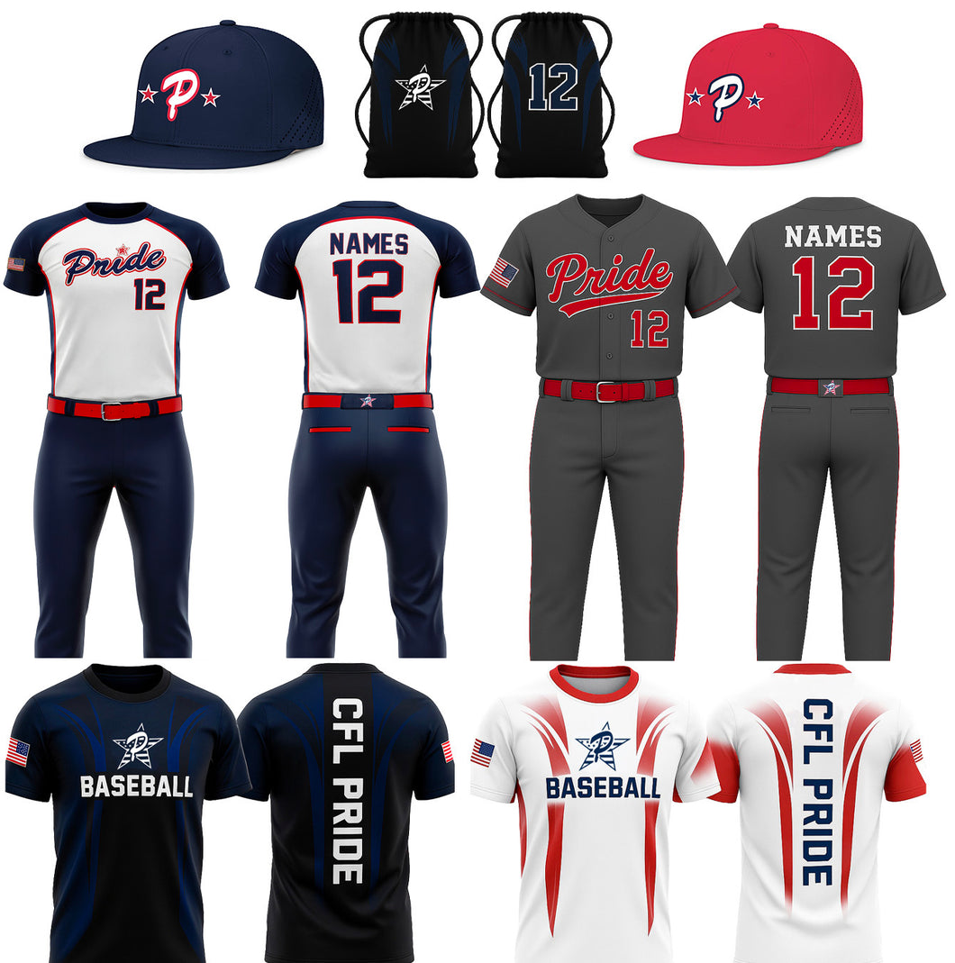CFL Pride 13U Baseball Package