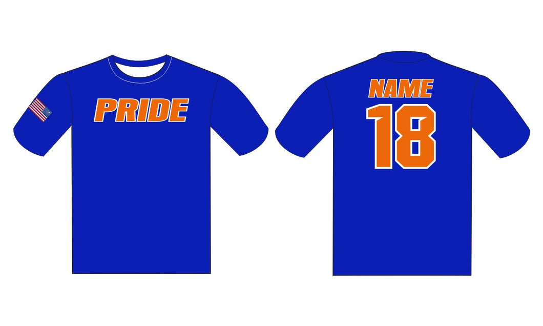 Orange & Blue Practice Shirt