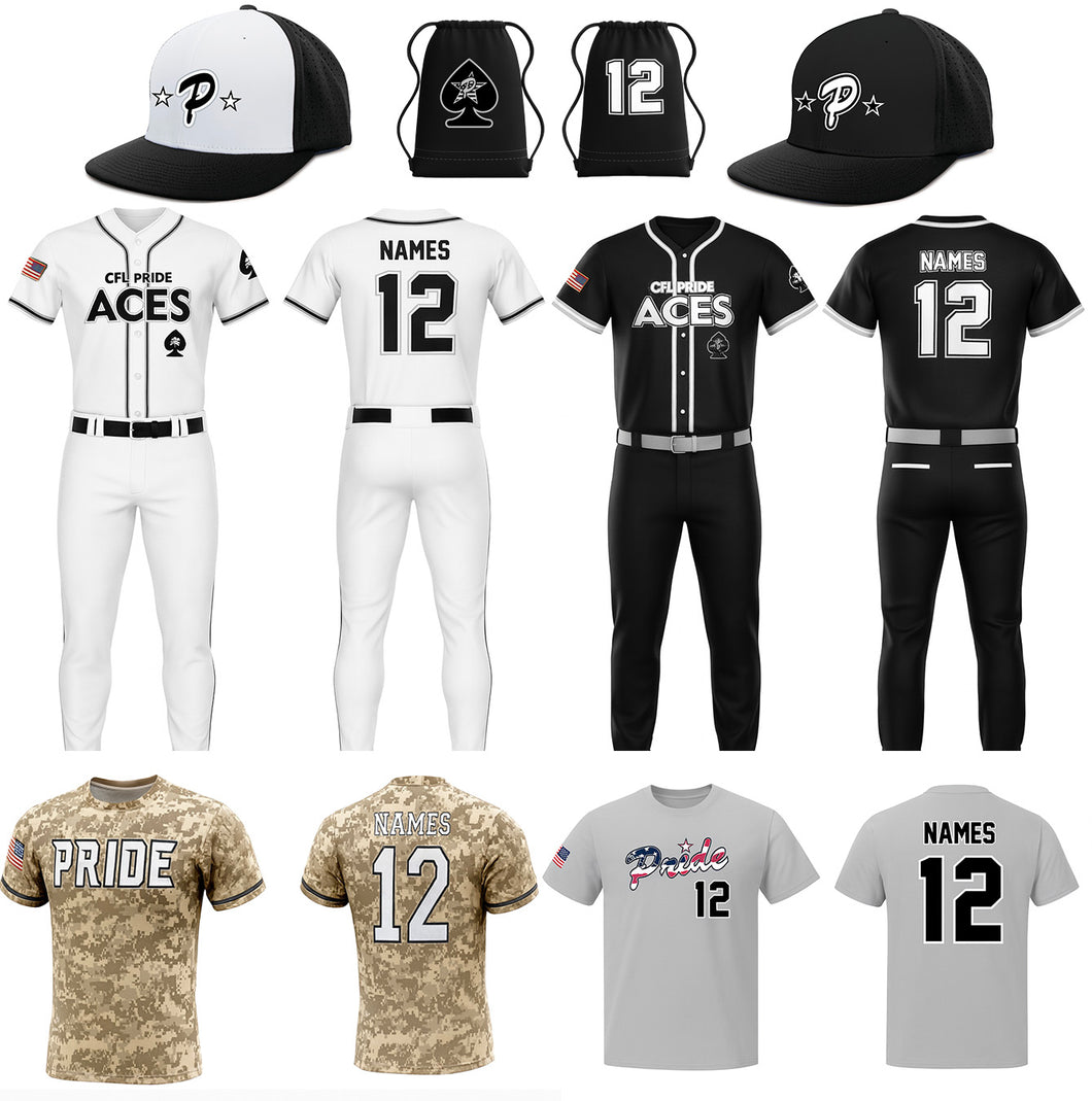CFL Pride Aces Baseball Package