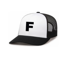 Load image into Gallery viewer, White/Black/Black Freedom Snapback
