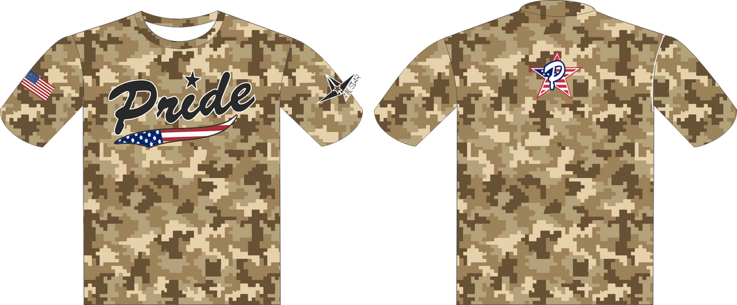 Desert Camo Coaches Shirt