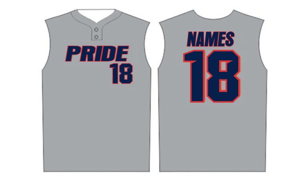 Grey Vest Jersey - Pride