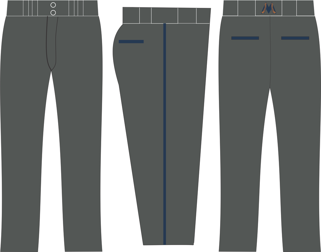 Mahler Charcoal Pants