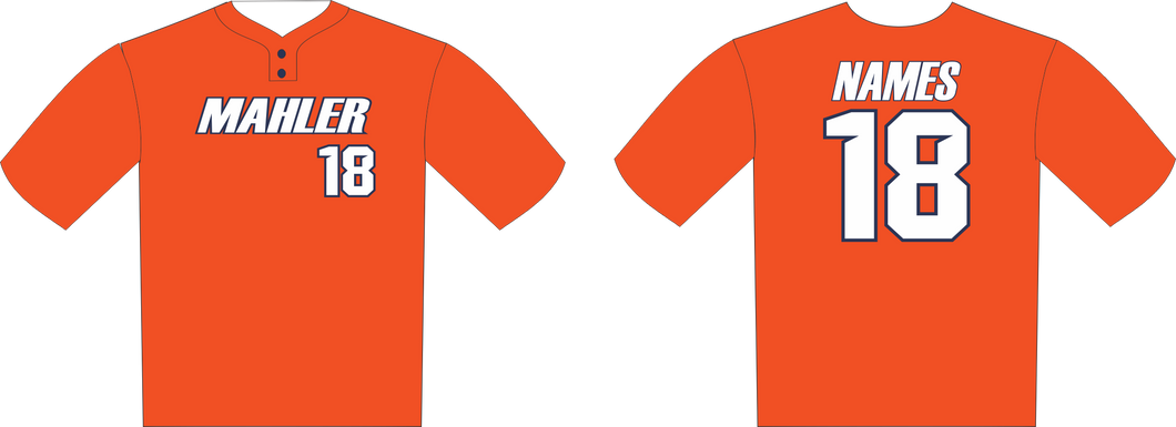 Mahler Orange Jersey