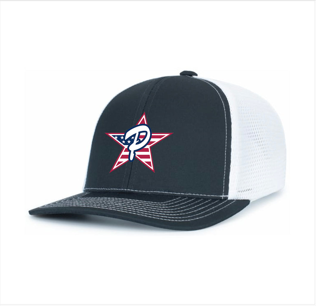 Navy Snapback Hat