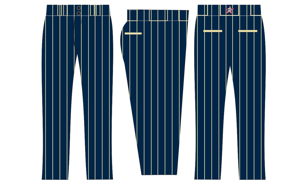 Vintage Navy Pinstripe Pants