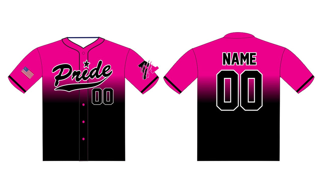 Pink / Black Ombré Jersey