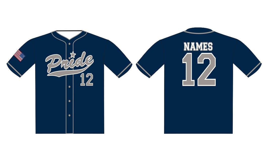 Navy / Grey Jersey