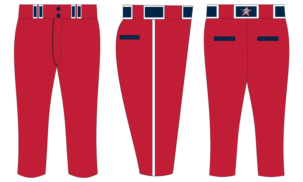 Red Softball Pants