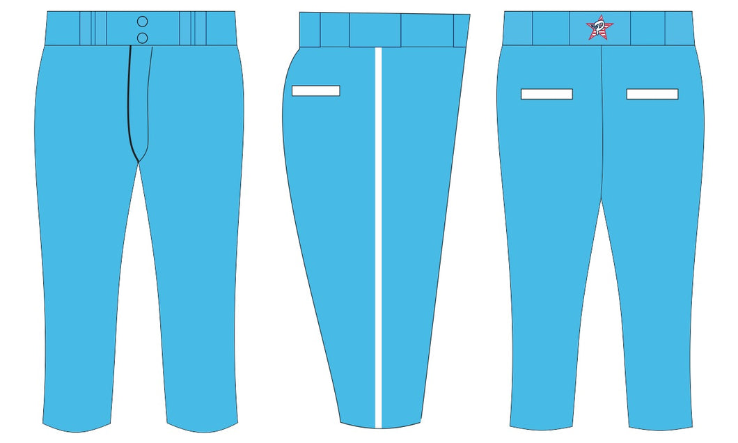 Columbia Blue Softball Pants