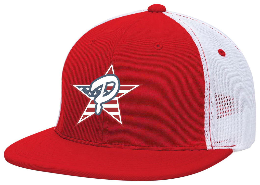 Red & White Trucker Hat