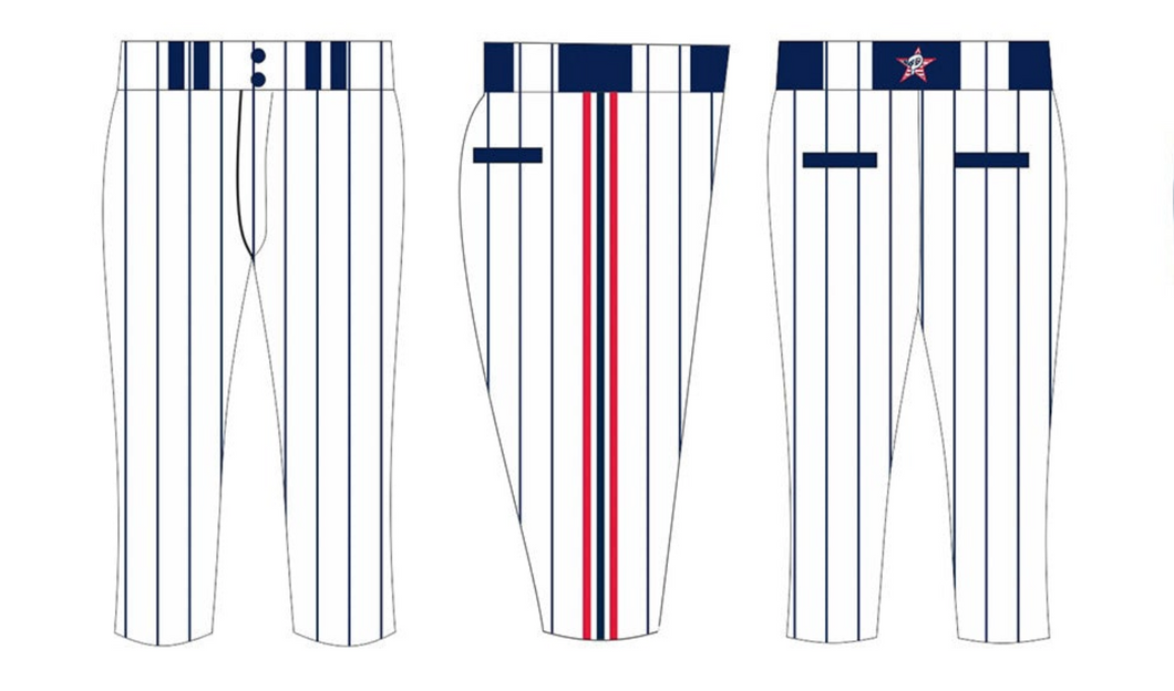 Pinstripe Softball Pants (Roman)