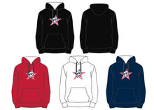 Load image into Gallery viewer, Sublimated Pride Star Logo Hoodie
