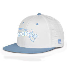 Load image into Gallery viewer, White / Columbia Blue Hat
