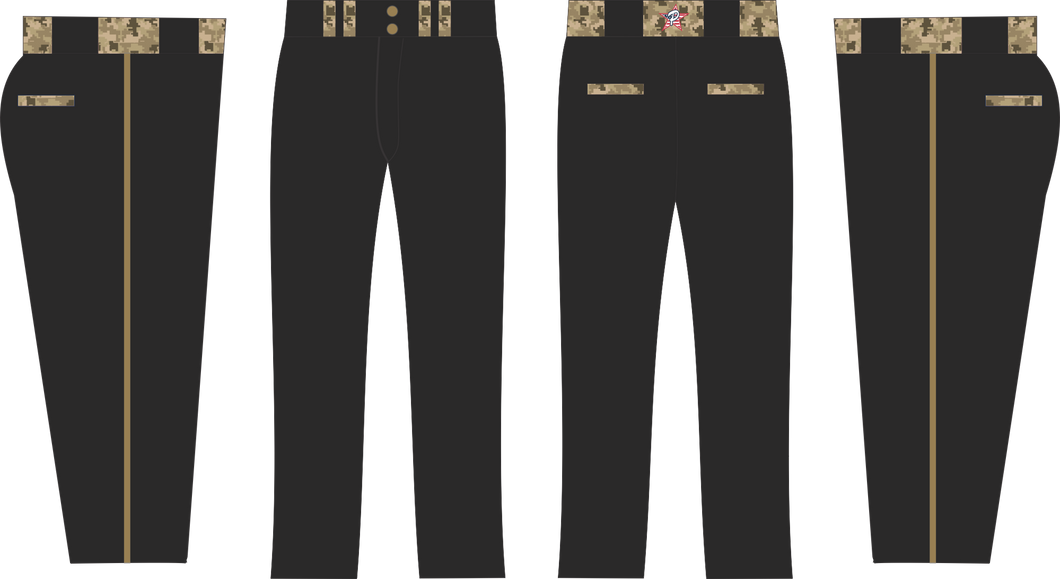 Black / Desert Camo Pants