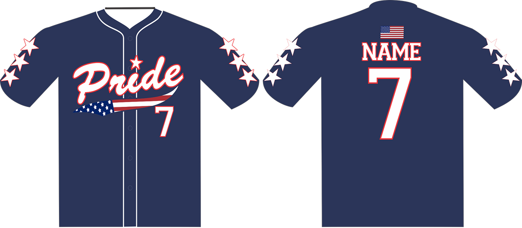 Navy / Stars Jersey