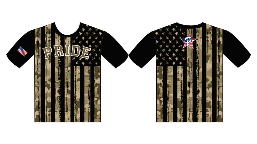 Camo Flag Coaches Shirt