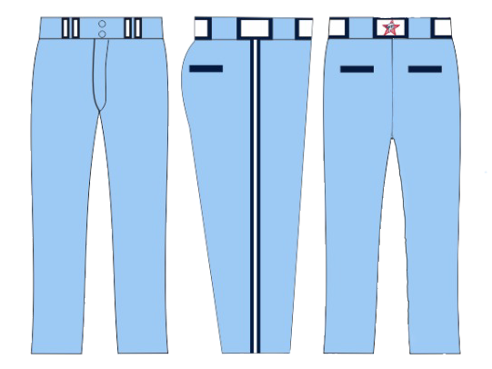 Powder Blue Pants