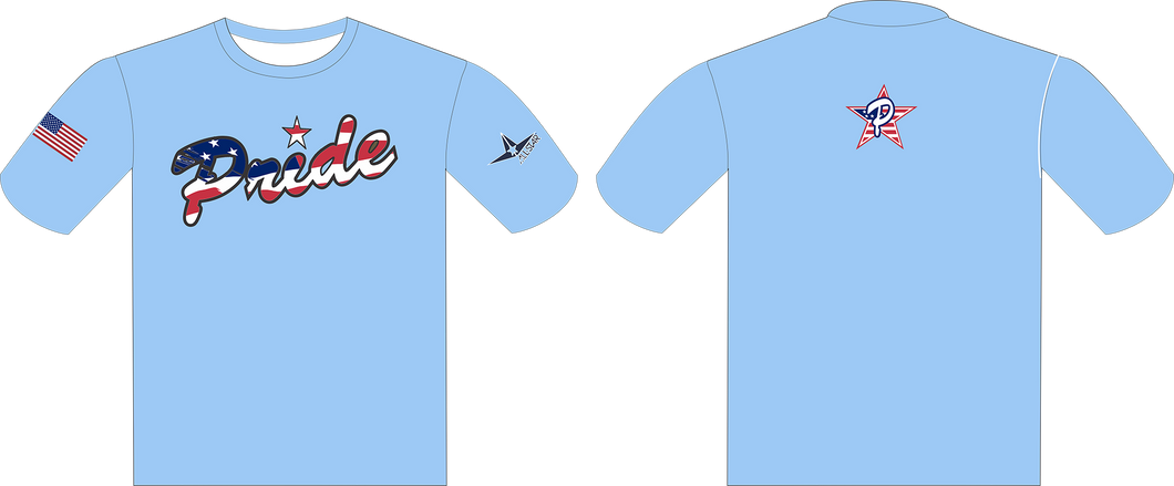 Columbia Blue Coaches Shirt