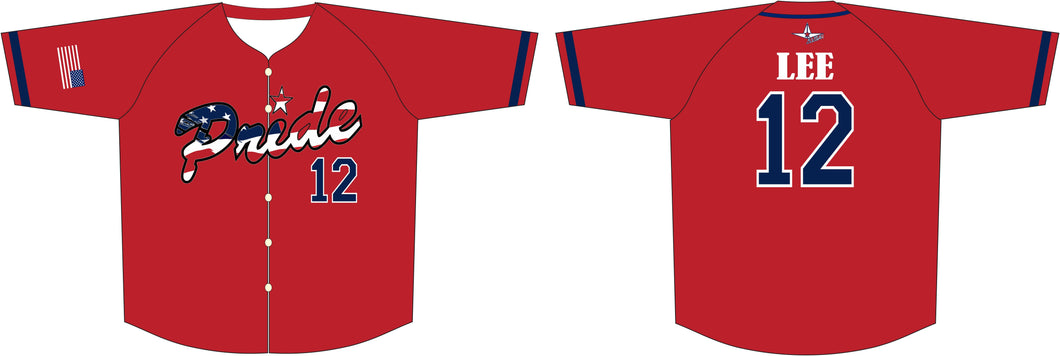 Red Game Jersey